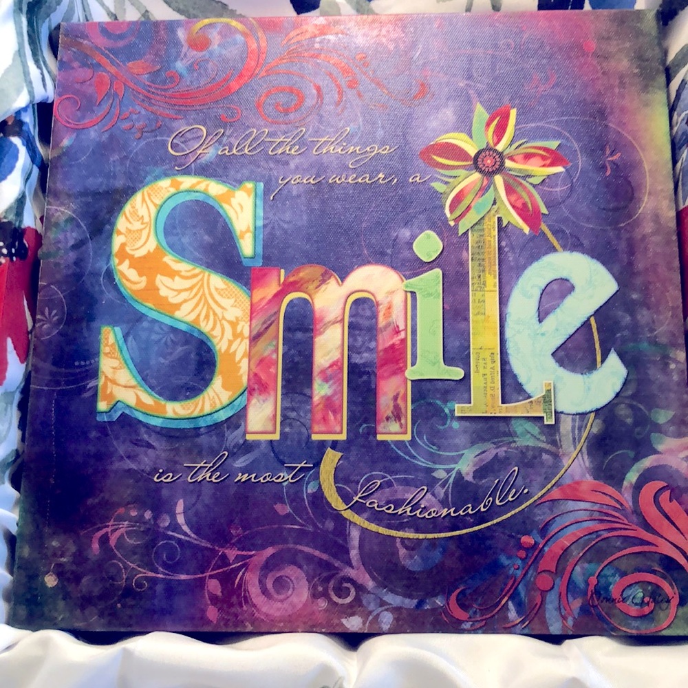 Artistic Home Gallery 1212703G Smile Fashion by Connie Haley Premium Gallery-...